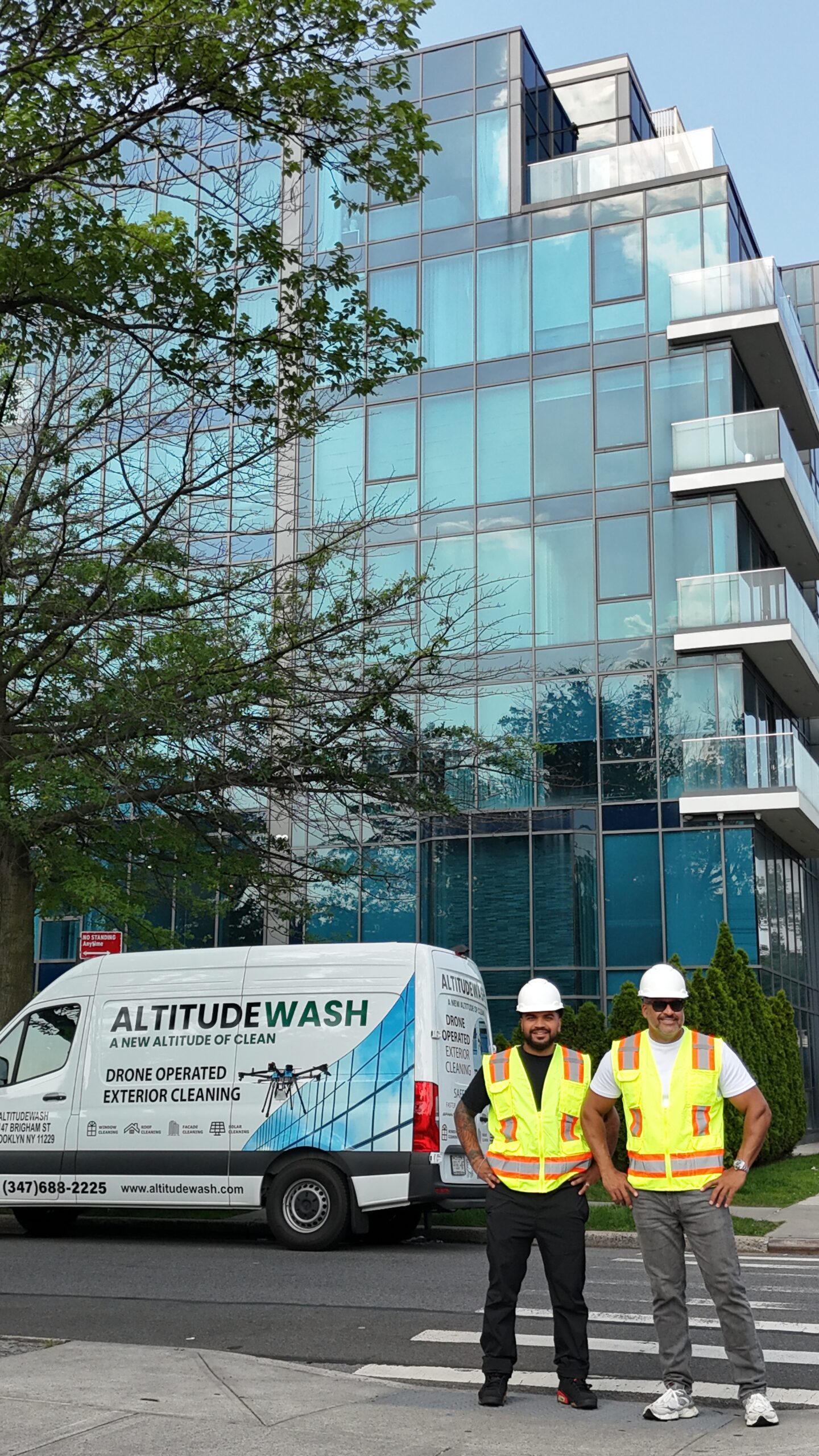 Altitude Wash Drone Cleaning Team